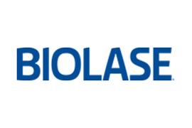 Biolase logo presented in blue capital letters