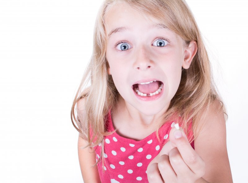 child knocked out tooth